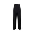 Prada Black Mohair Casual Pants