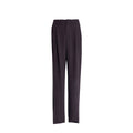 Saint Laurent Brown Silk Casual Pants