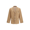 Dolce & Gabbana Beige Linen Top Sleepwear