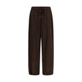 Ganni Brown Acetate Casual Pants