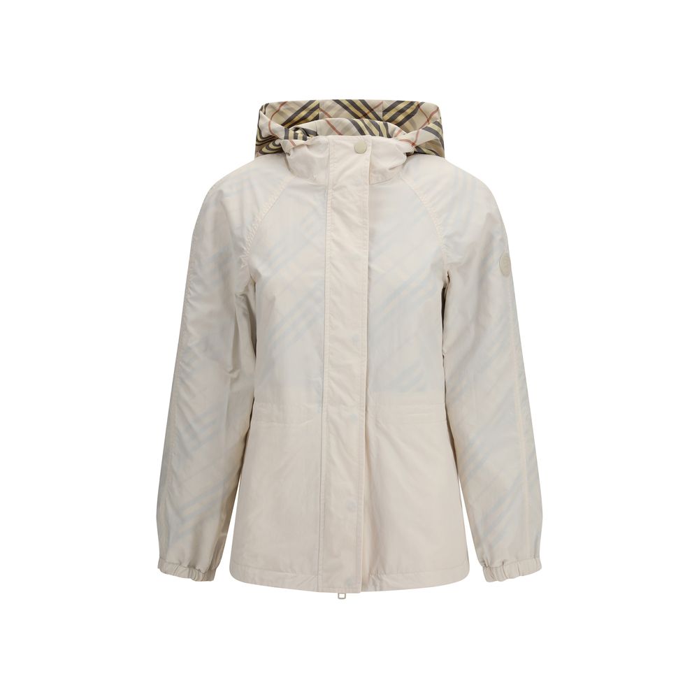 Burberry Beige Polyester Shell Jacket