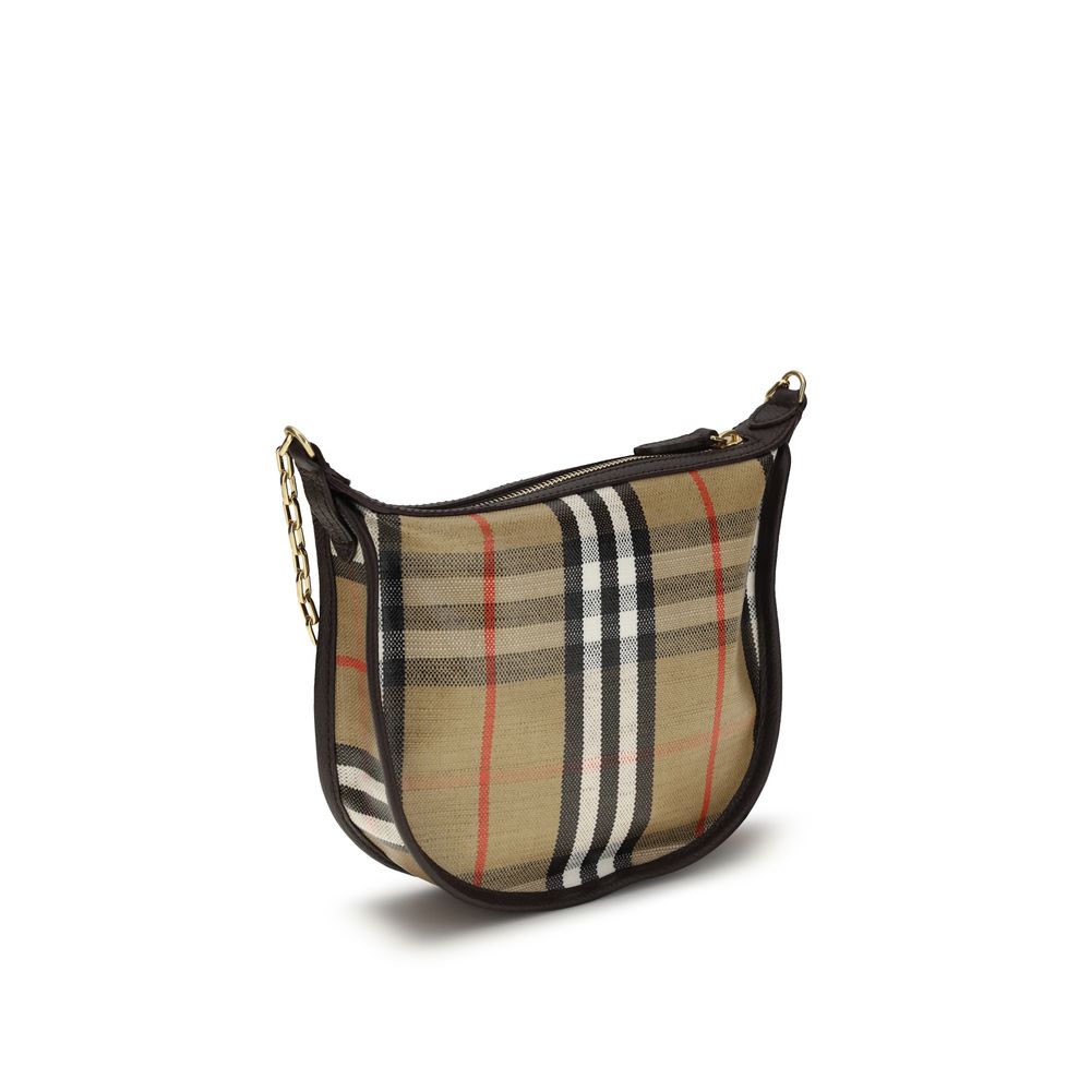 Burberry Multicolor Calf Leather Bos Taurus Shoulder Bag