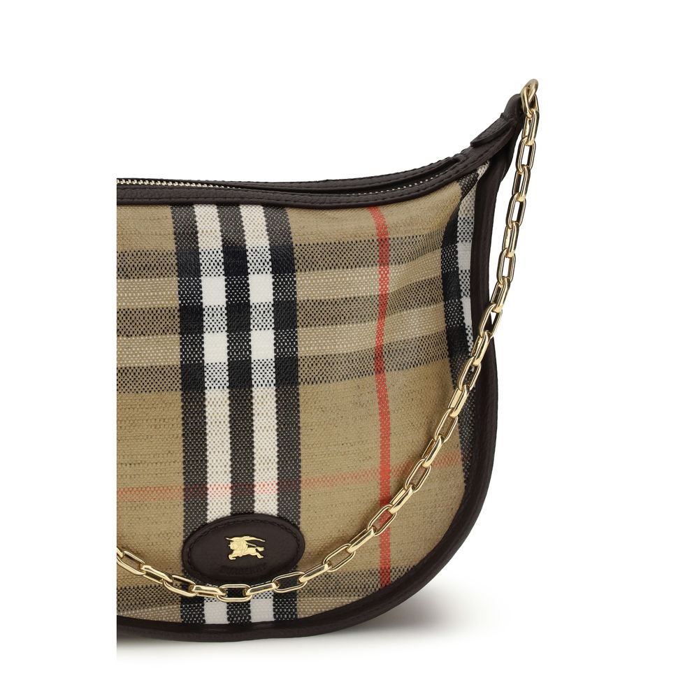 Burberry Multicolor Calf Leather Bos Taurus Shoulder Bag