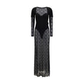 Marine Serre Black Polyamide Casual Dress