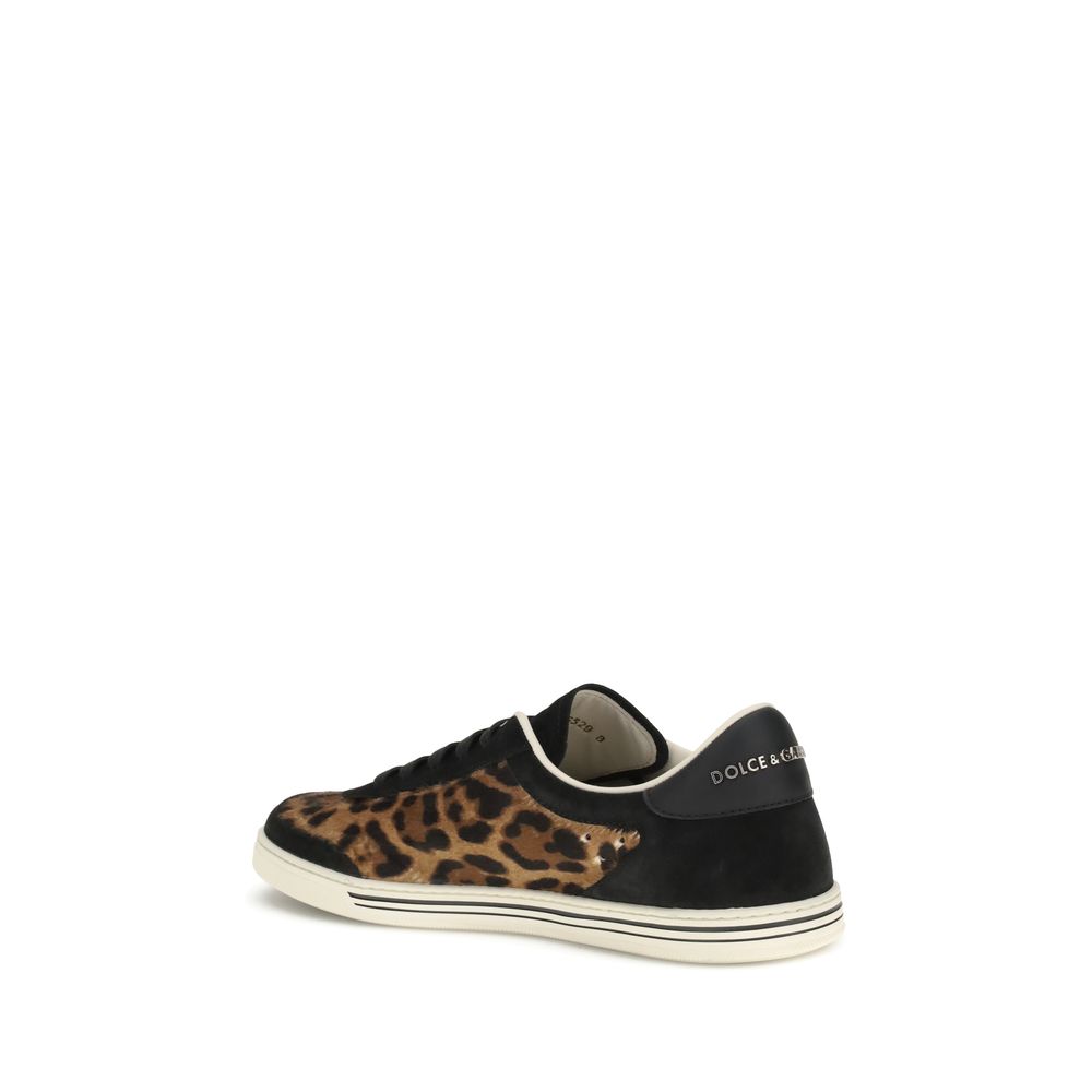 Dolce & Gabbana Multicolor Lamb Ovis Aries Aries Sneakers