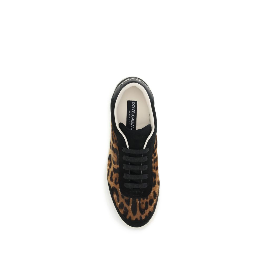 Dolce & Gabbana Multicolor Lamb Ovis Aries Aries Sneakers