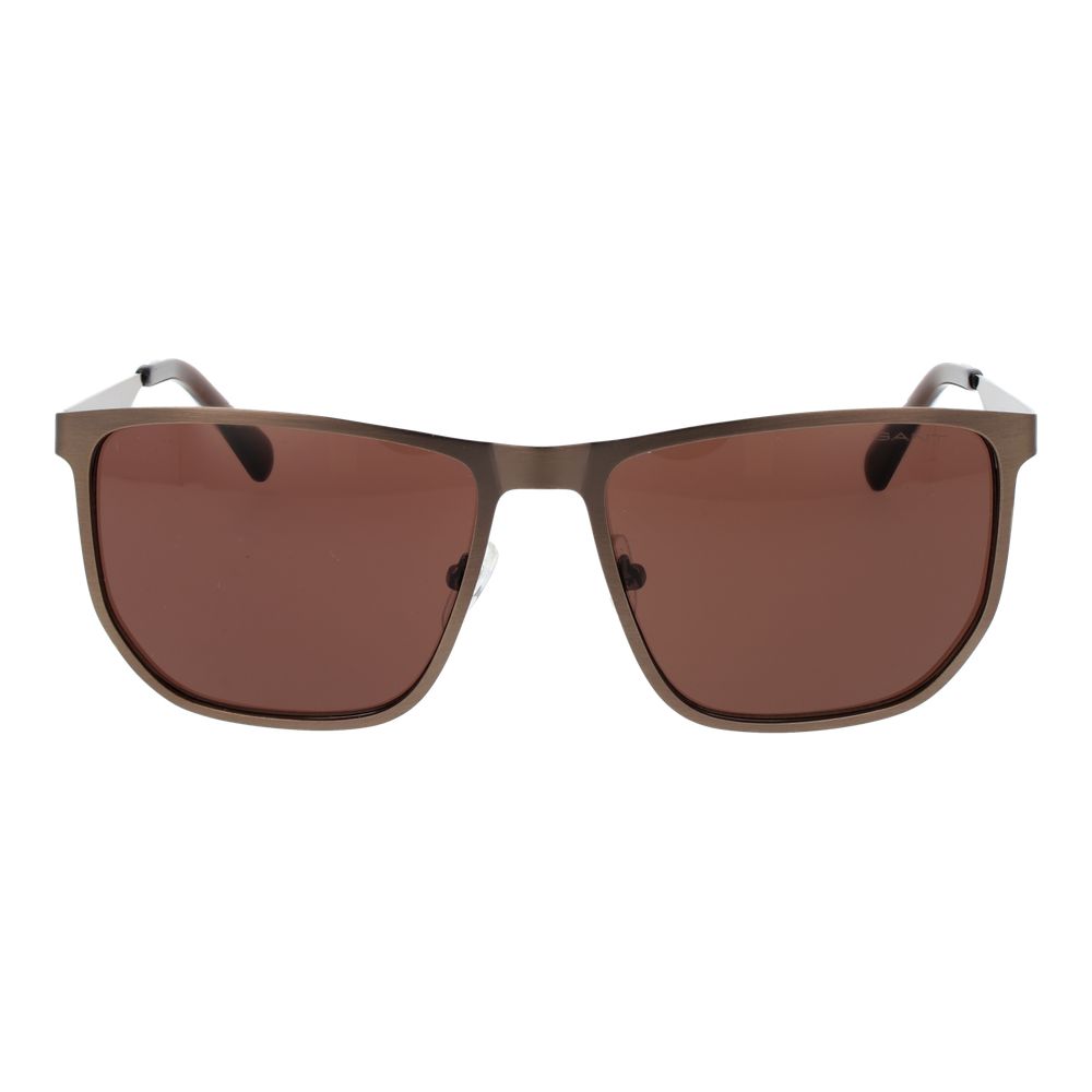 Gant Brown Metal Sunglasses