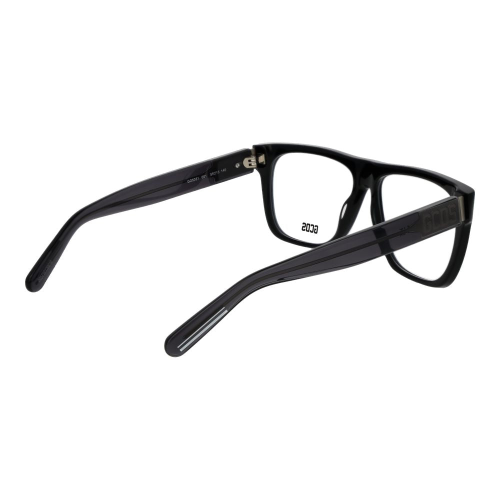 GCDS Black Plastic Glasses (Frames)