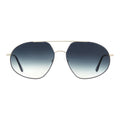 Andy Wolf Blue Metal Sunglasses