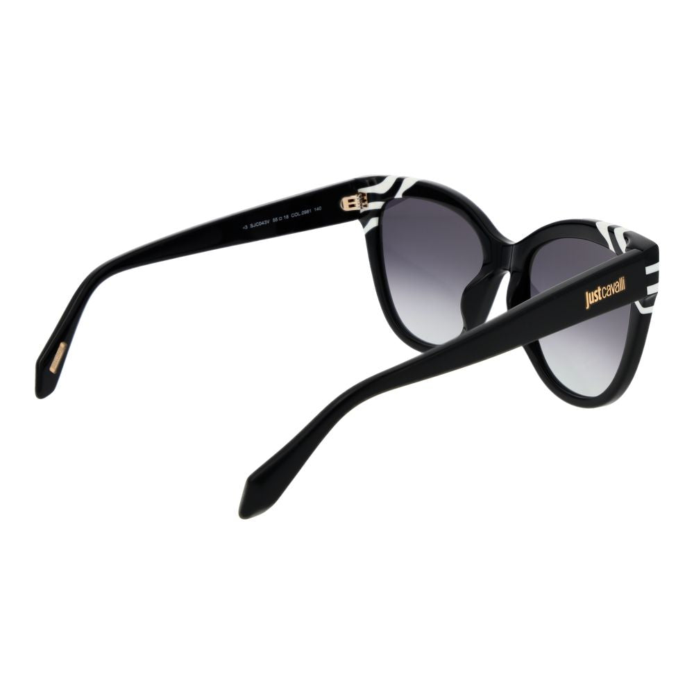Just Cavalli Black Cellulose Acetate Sunglasses