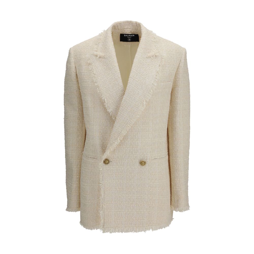 Balmain Beige Polyester Jacket
