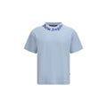 Palm Angels Blue Cotton T-Shirt