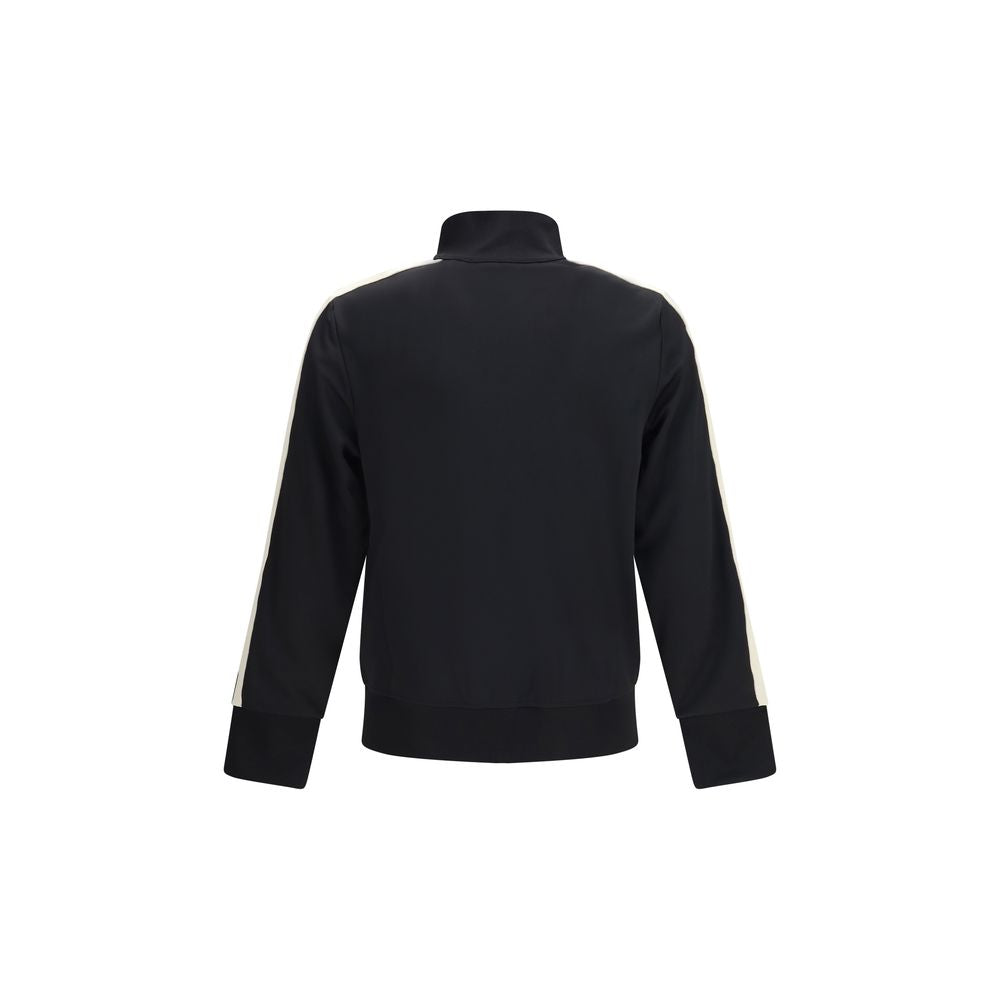 Palm Angels Black Polyester Shell Jacket