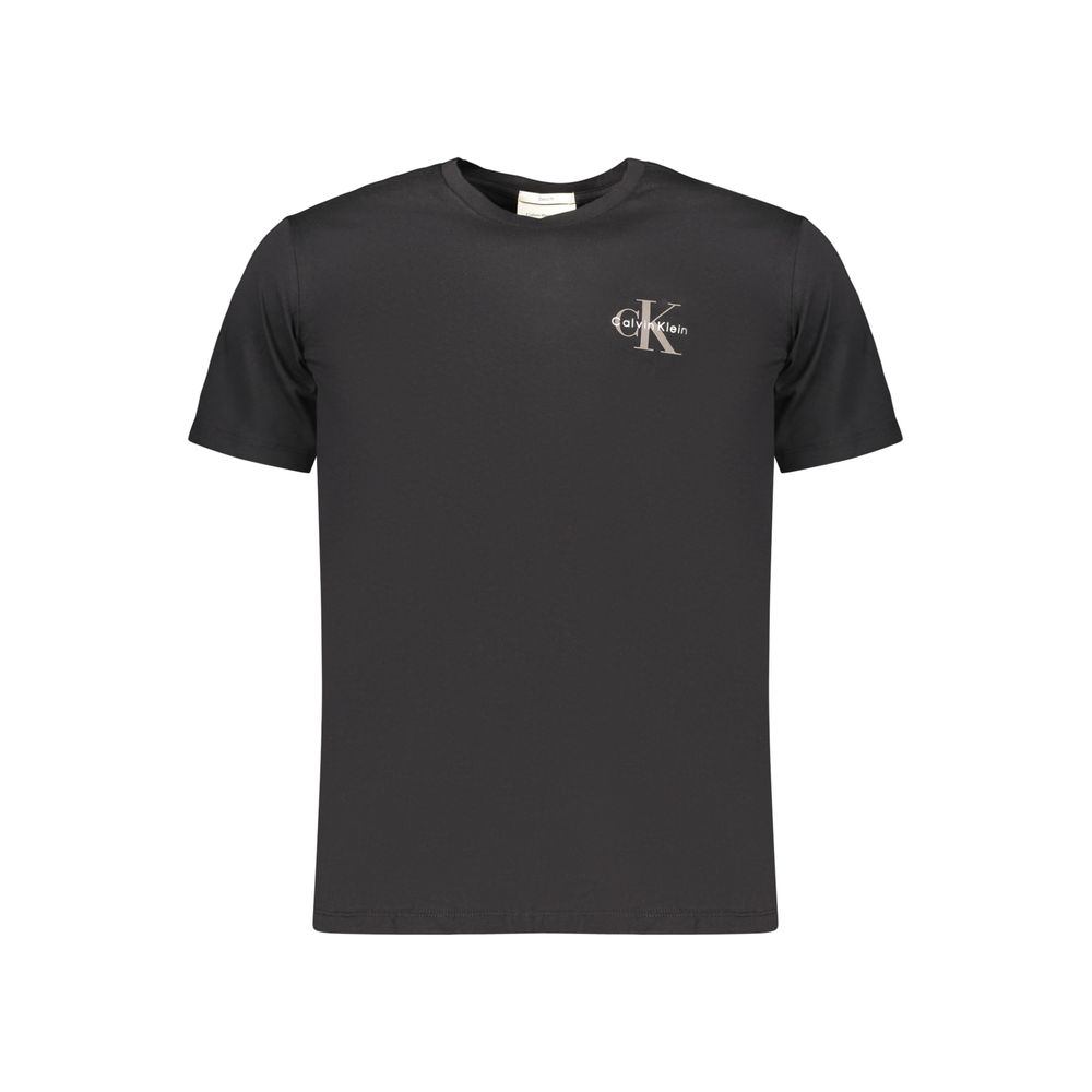 Calvin Klein Black Cotton Men's T-Shirt