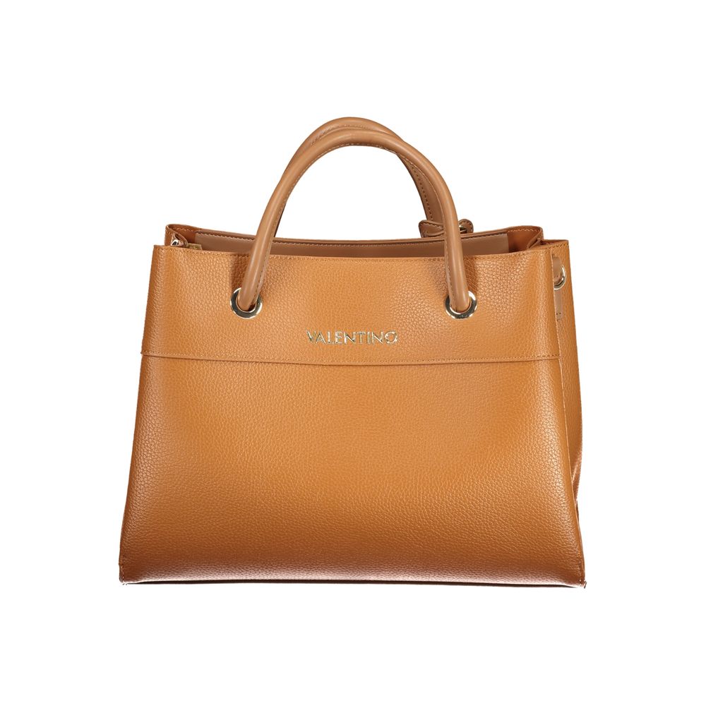 Mario Valentino Brown Polyurethane Women's Bag