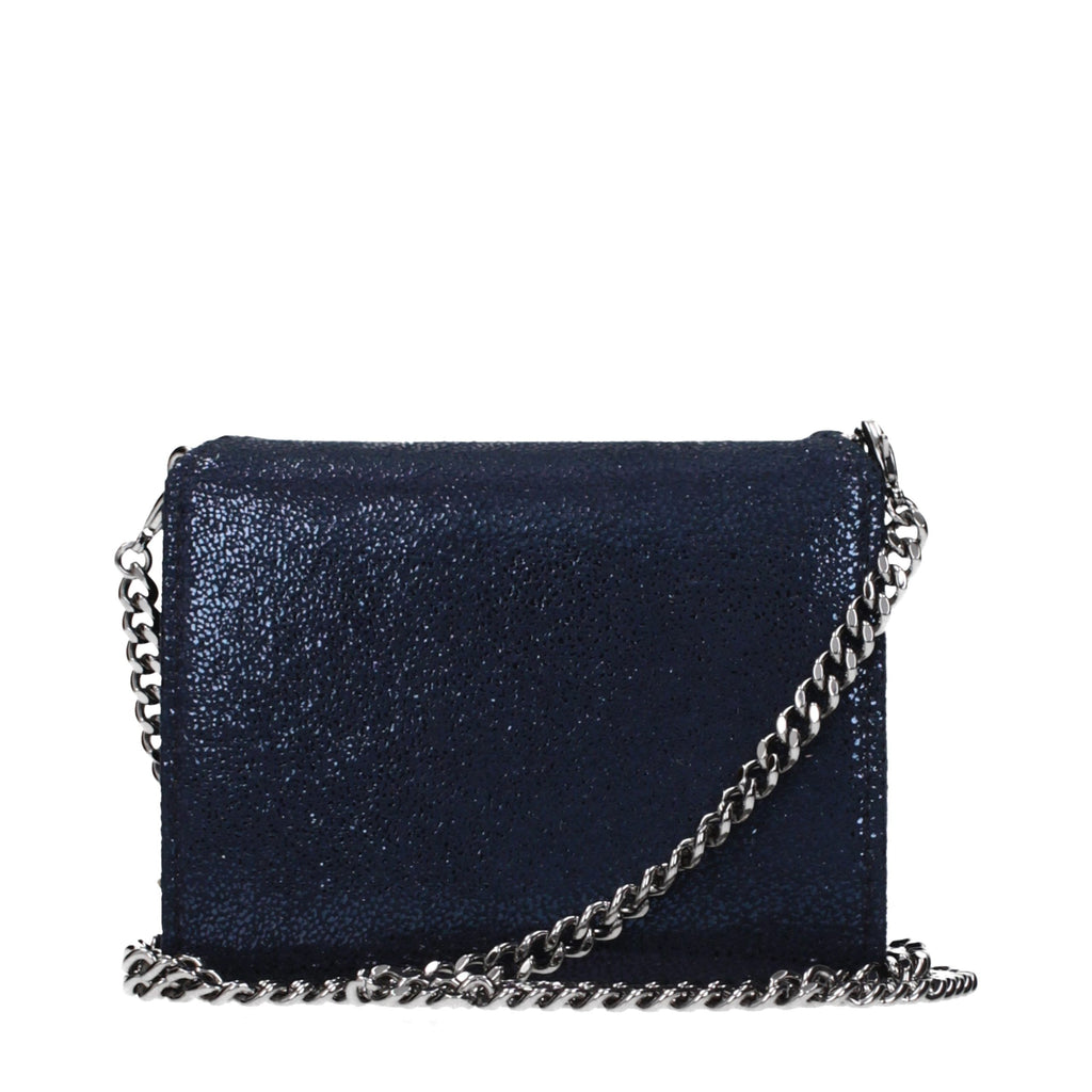 Stella McCartney Blue Leather Wallet