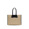 Vivienne Westwood Beige Raffia Shoulder Bag