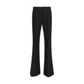 Max Mara Black Viscose Flared Pants