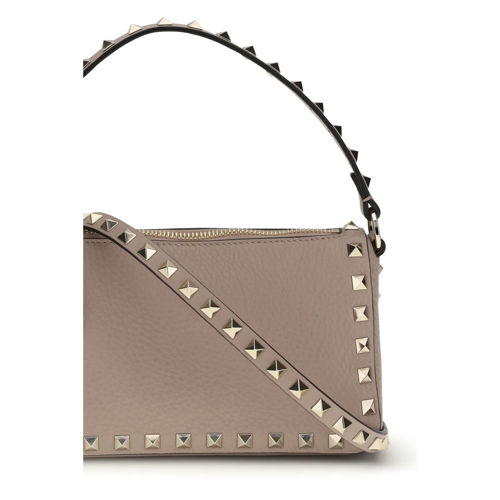 Valentino Garavani Multicolor Calf Leather Bos Taurus Shoulder Bag
