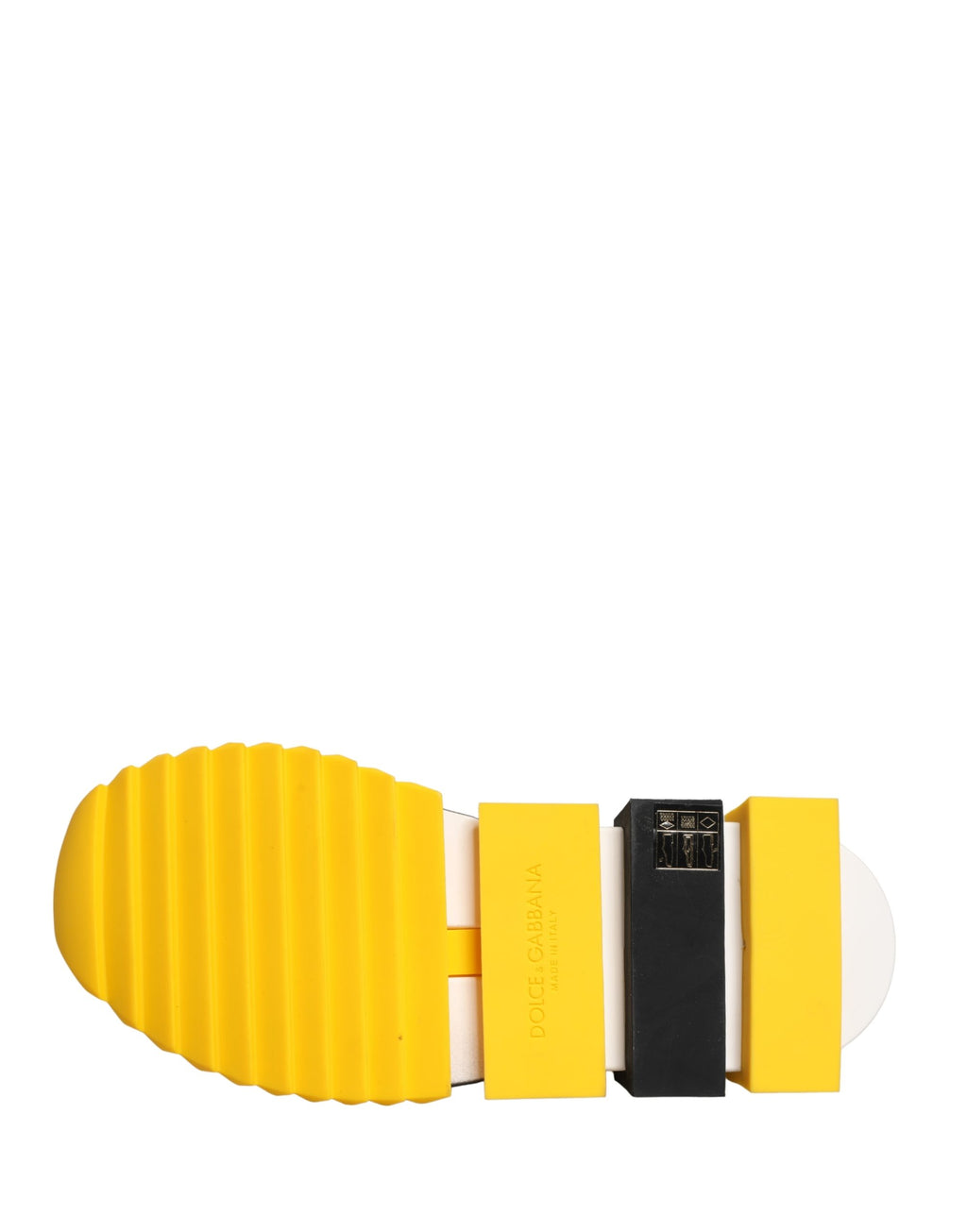 Dolce & Gabbana Yellow Sorrento SlipOn Low Top Sneakers Shoes