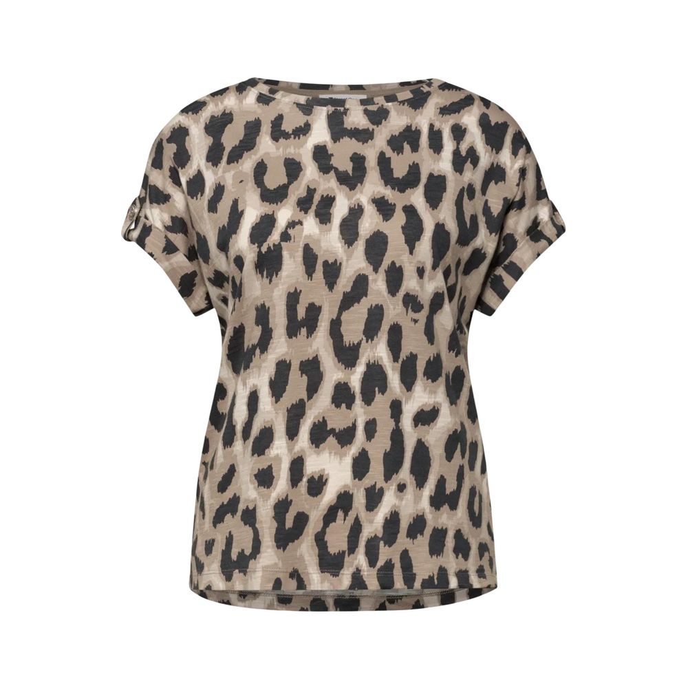 Street One Beige Cotton Blouse