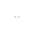 Fendi White Brass Earrings
