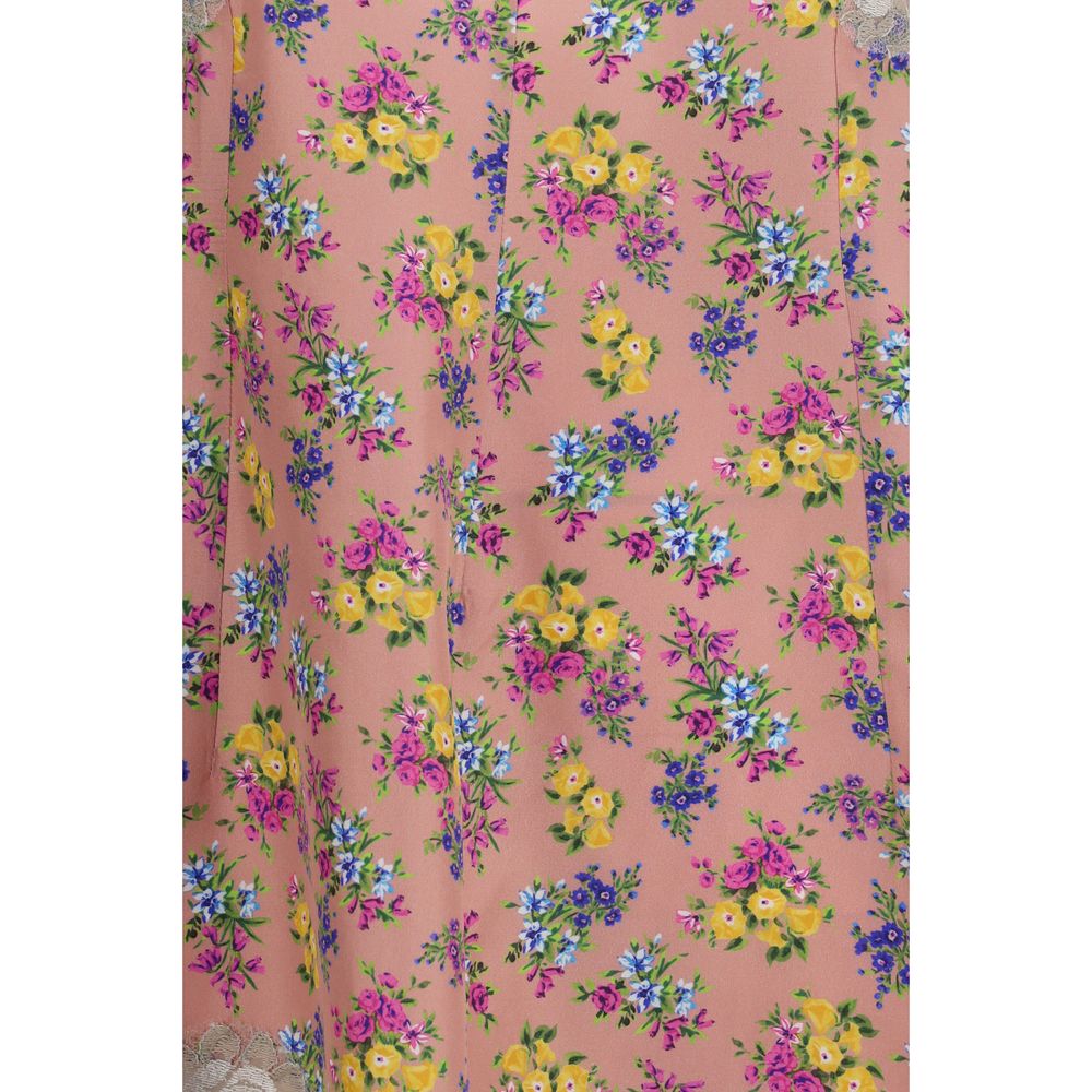 Dolce & Gabbana Multicolor Silk Casual Dress
