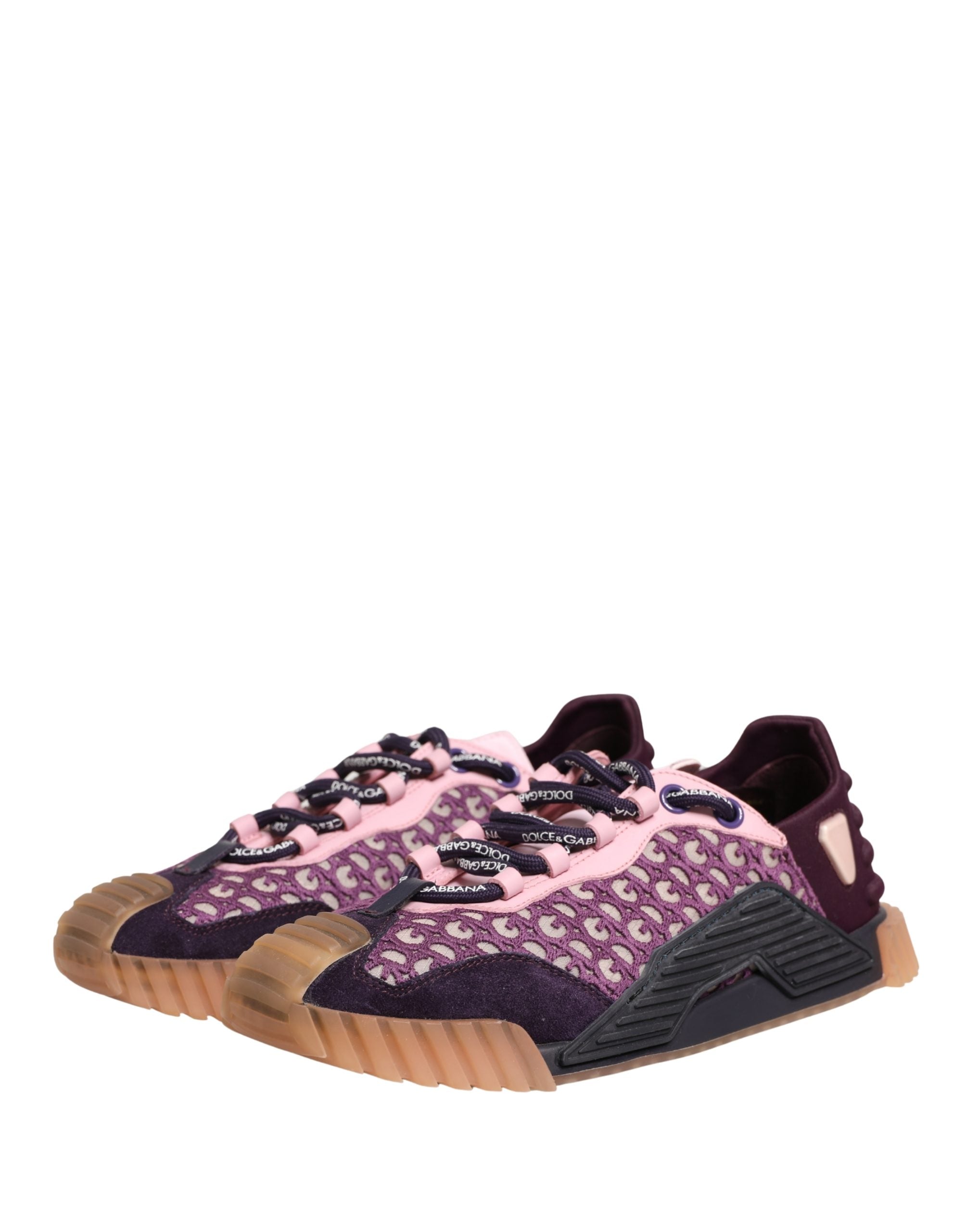 Dolce & Gabbana Multicolor Logo Low Top NS1 Sneakers Shoes