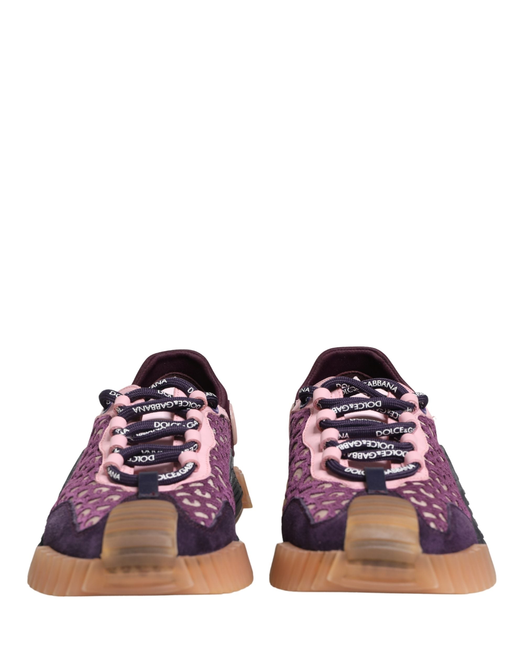 Dolce & Gabbana Multicolor Logo Low Top NS1 Sneakers Shoes