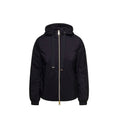 Herno Black Polyamide Bomber