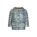 Herno Blue Polyamide Coat