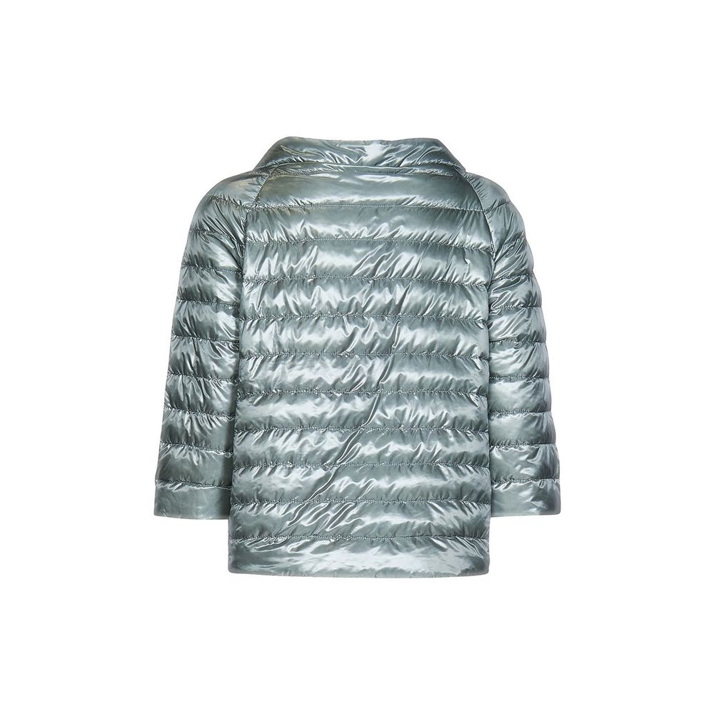 Herno Blue Polyamide Coat