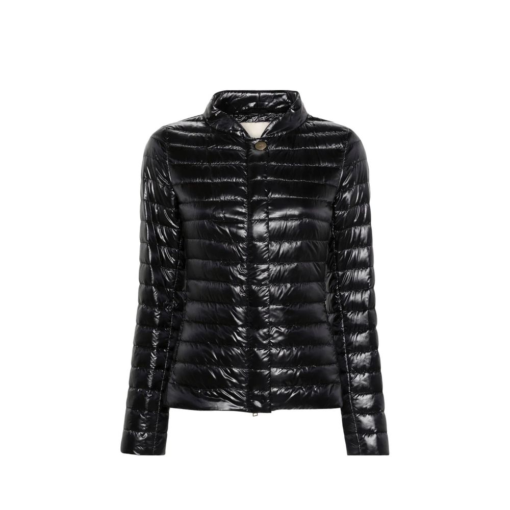 Herno Black Polyamide Shell Jacket