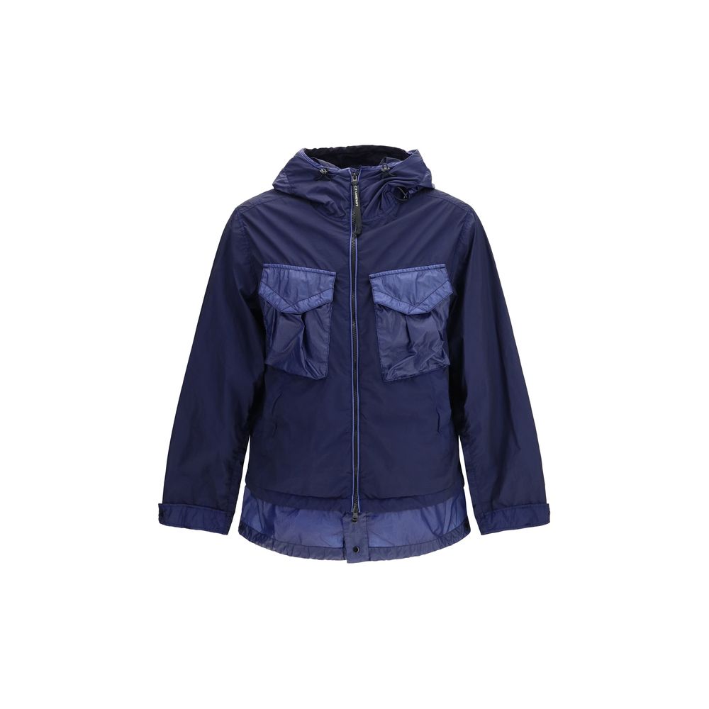 C.P. Company Blue Polyamide Shell Jacket