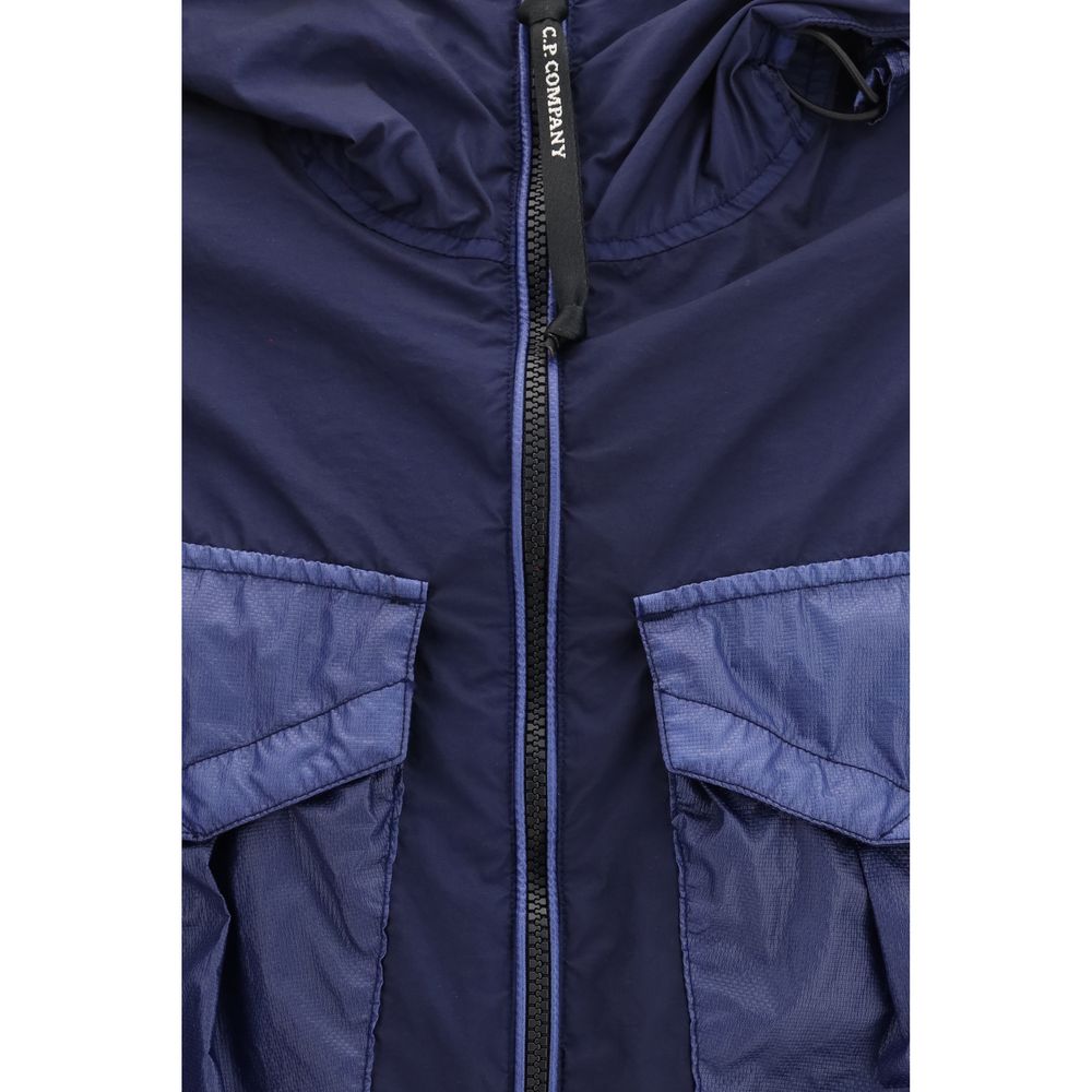 C.P. Company Blue Polyamide Shell Jacket