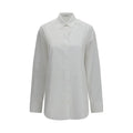 Ermanno Scervino White Cotton Dress Shirt