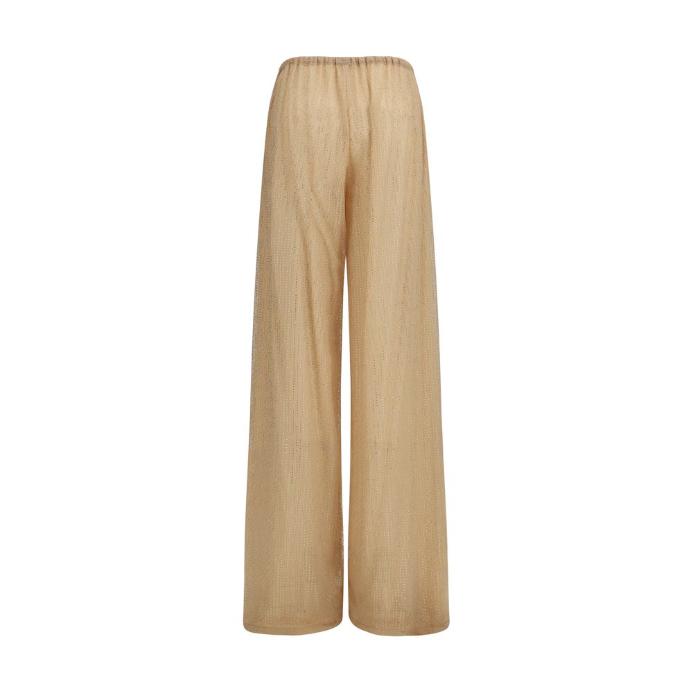 Ermanno Scervino Multicolor Polyester Casual Pants