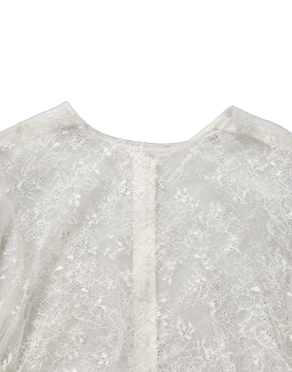 Dolce & Gabbana White Floral Lace Sheer Sleeveless Midi Dress