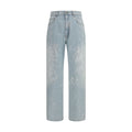 MM6 Blue Cotton Straight-Leg Jeans