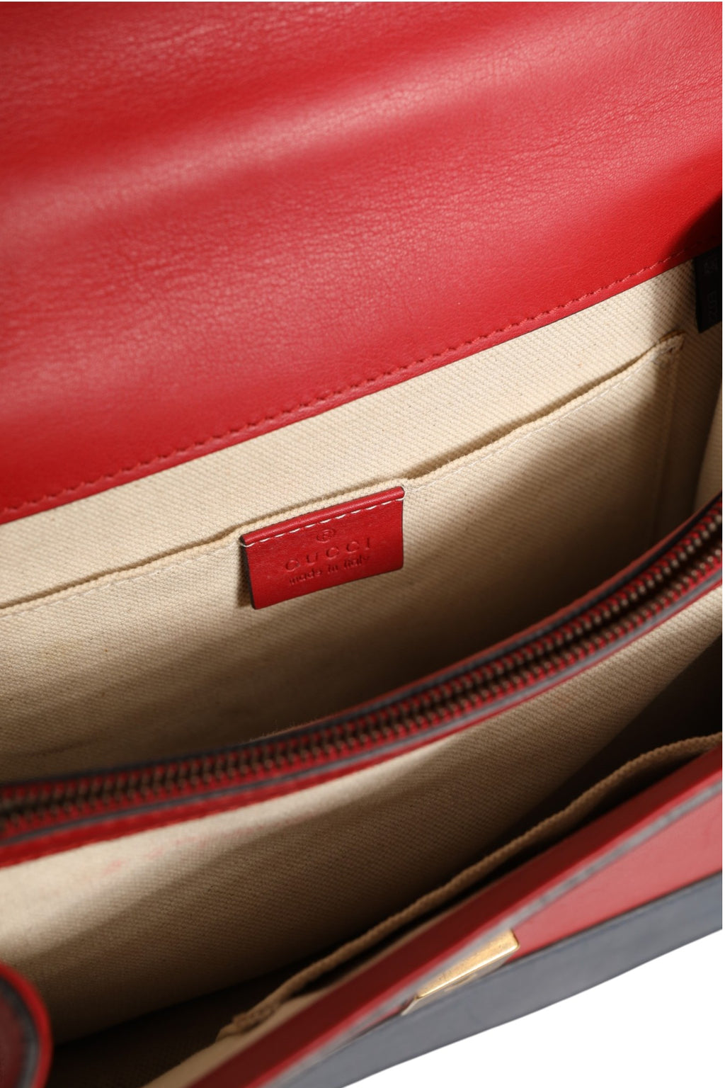 Gucci Dionysus Bamboo Medium Top Handle Bag White Blue Red