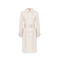 Herno White Cotton Coat