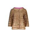 Herno Brown Polyamide Coat