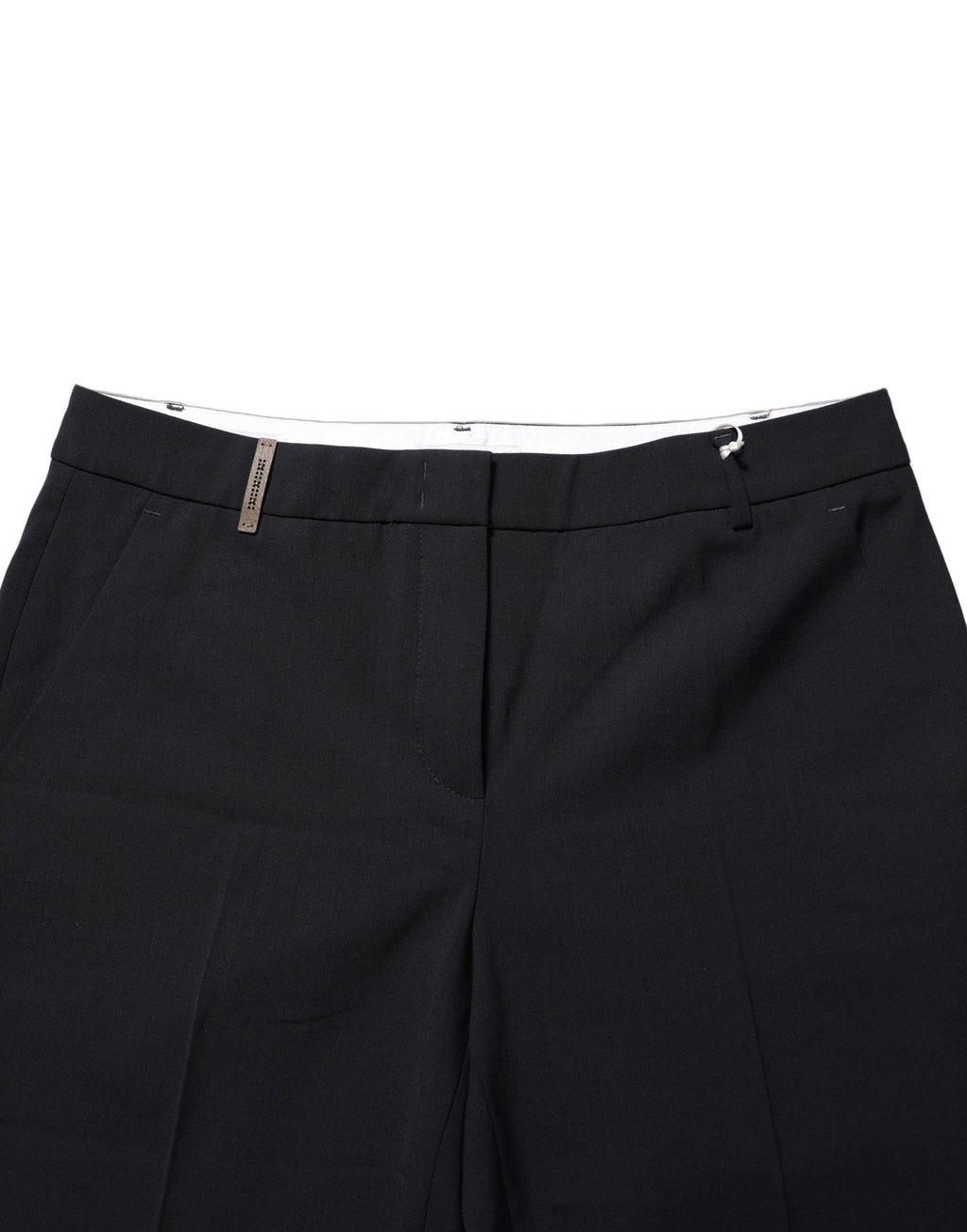 Peserico Black Skinny Mid Waist Chino Women Trouser Pants