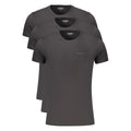 Palm Angels Nero Cotton Men's T-Shirt