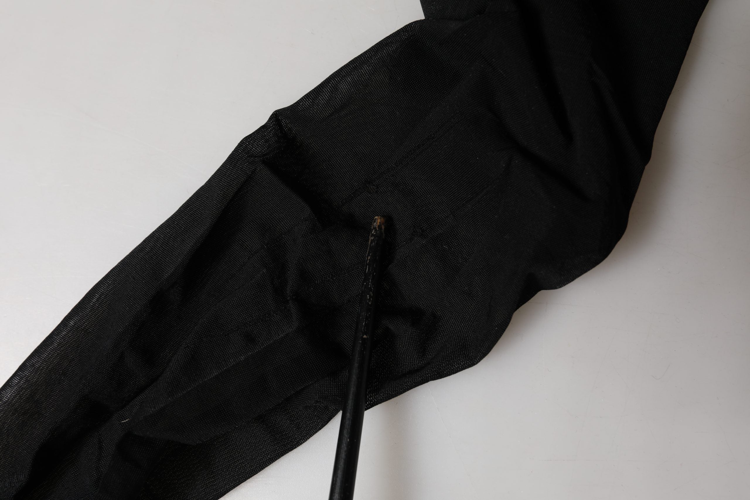 Dolce & Gabbana Black Sheer Nylon Thigh High Stockings Socks