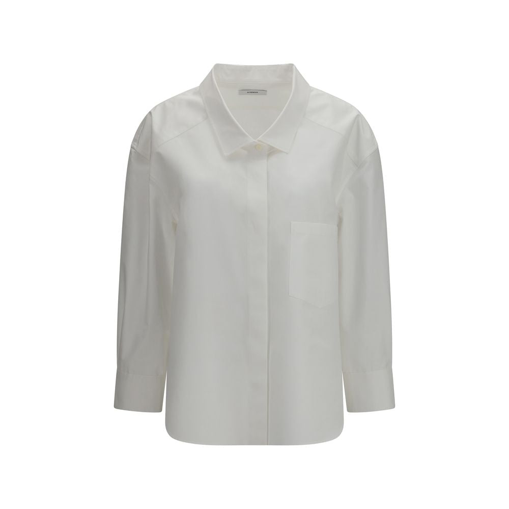Givenchy White Cotton Dress Shirt