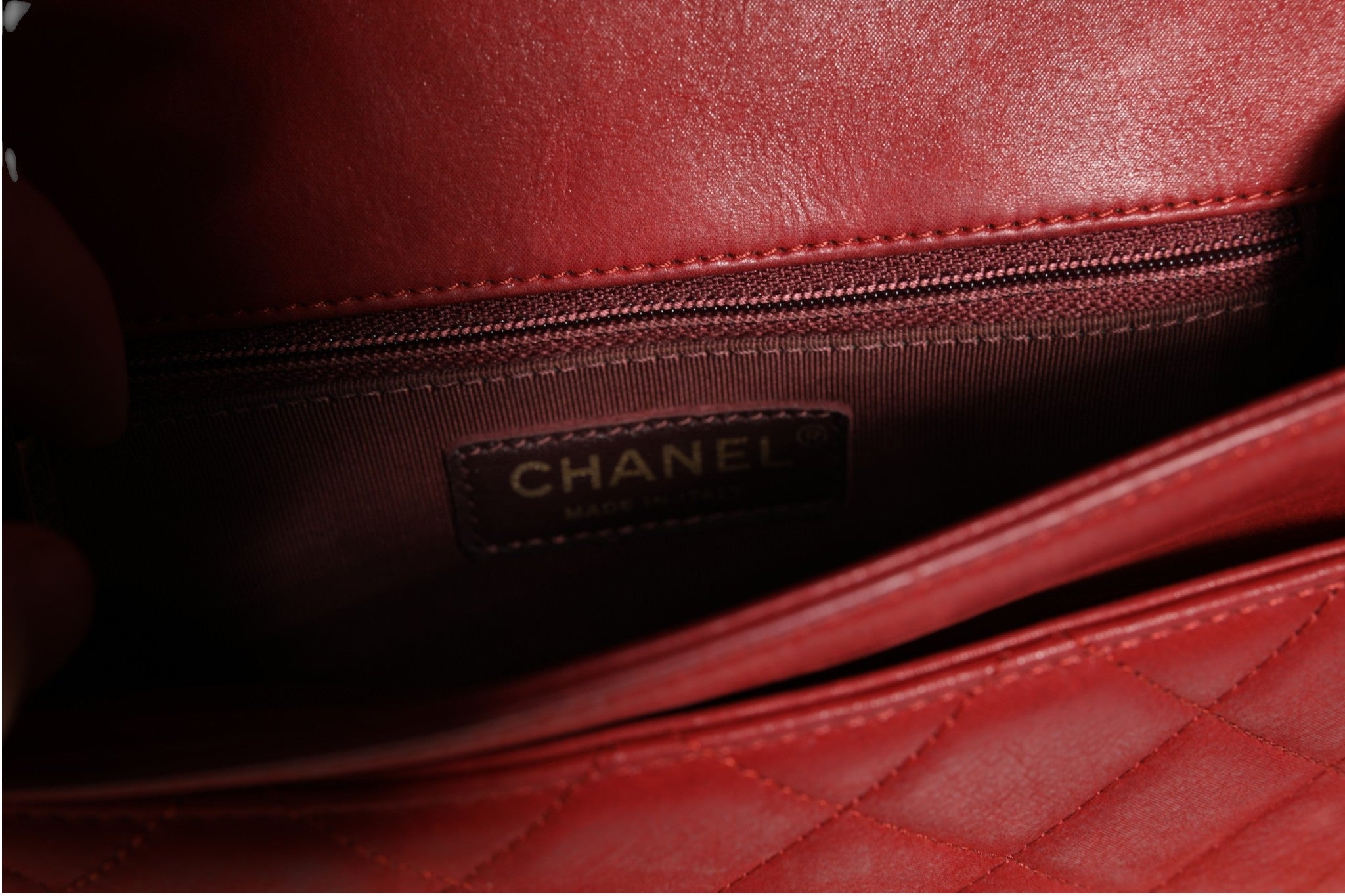 Chanel Mini Flap Bag Lambskin Braided Calfskin Gold Tone Metal