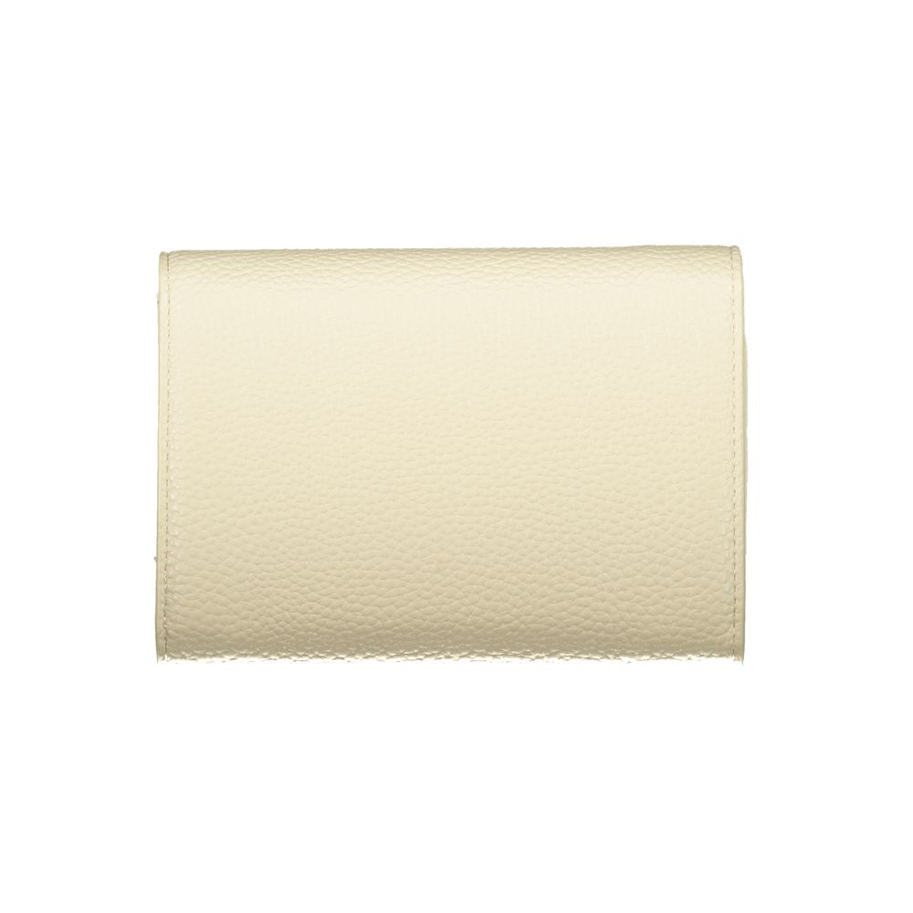 Mario Valentino Beige Polyurethane Women's Wallet