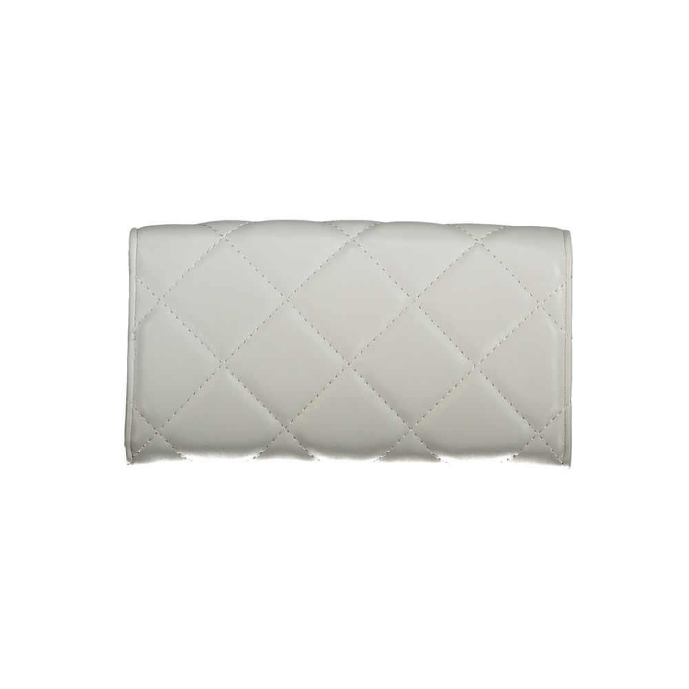 Mario Valentino Gray Polyurethane Women's Wallet
