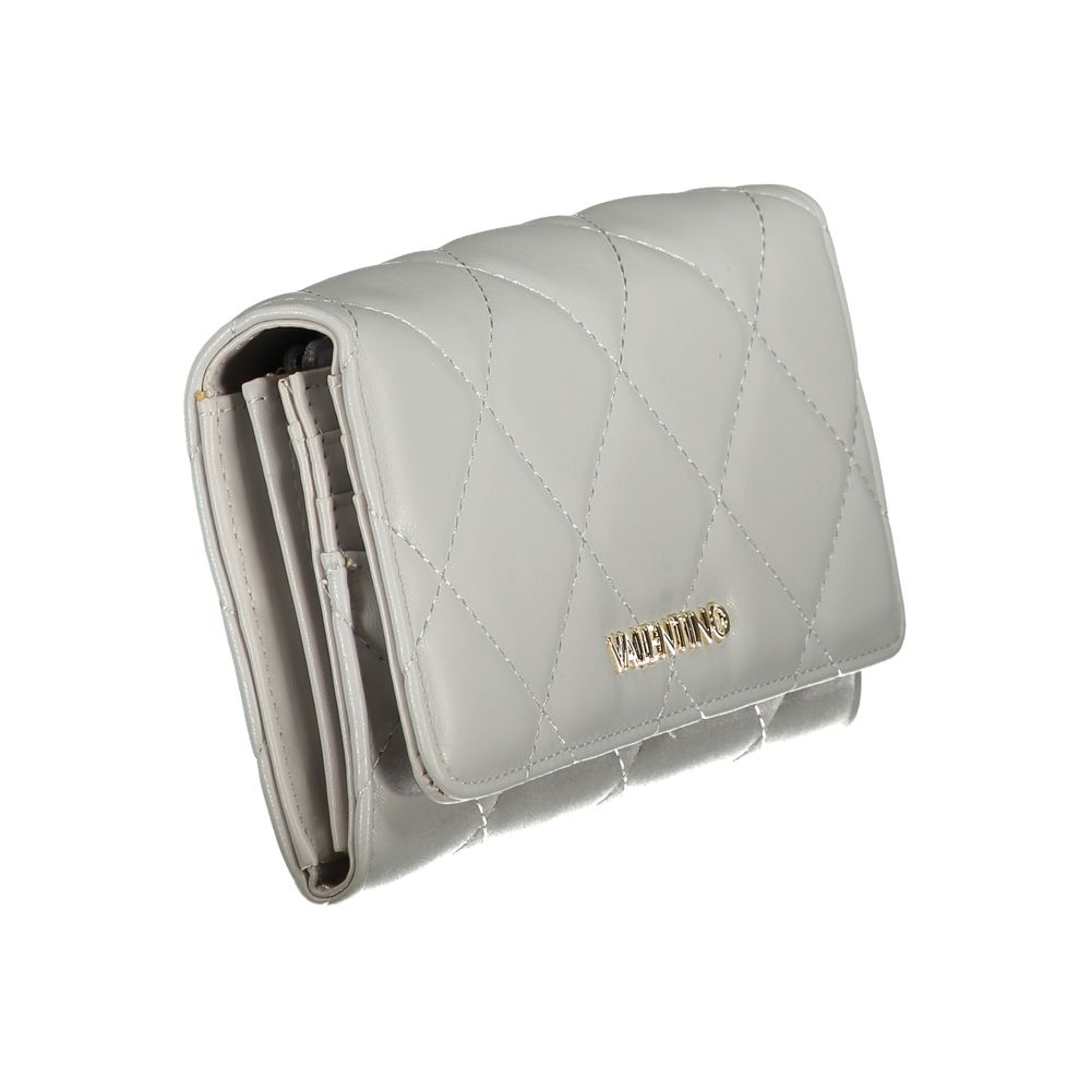 Mario Valentino Gray Polyurethane Women's Wallet